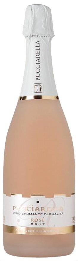 Pucciarella Rosé Metodo Classico Brut Vino Spumante di Qualità 2020